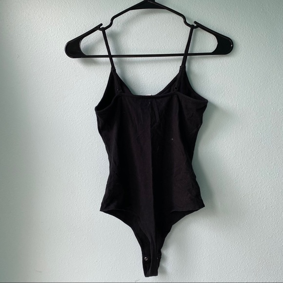 Garage Black Bodysuit with Tie Detail - Picture 4 of 4